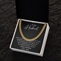 Husband - Wonderful Person - Cuban Link Chain