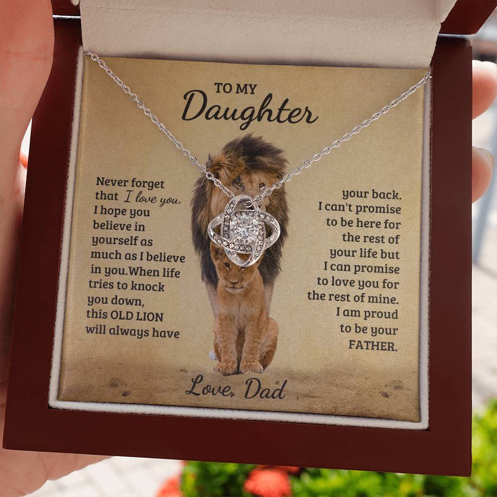 Daughter - Never Forget I Love You - Love Dad - INCLUDES FREE SHIPPING