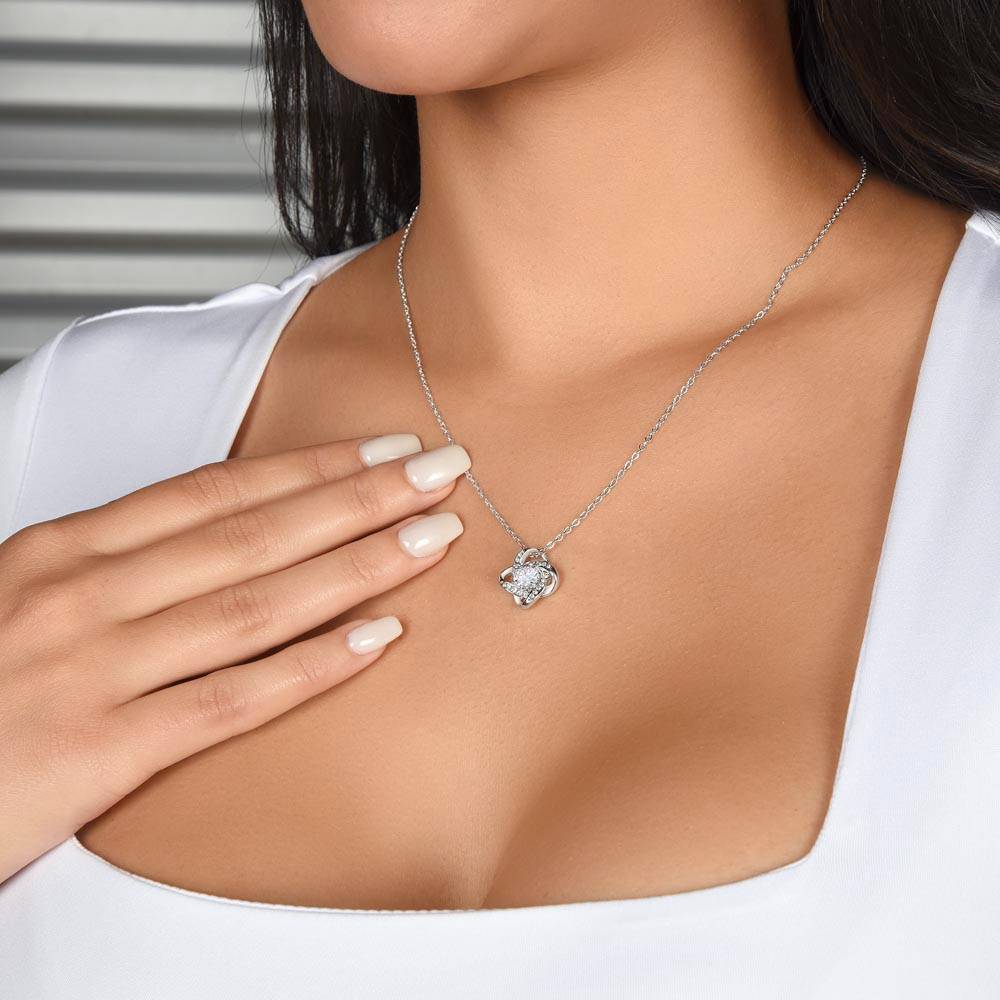 Soulmate - I Am Not The Guy - Love Knot Necklace - INCLUDES FREE SHIPPING