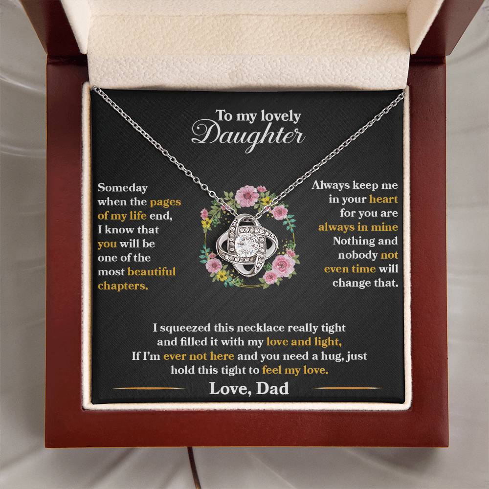Daughter - Always Keep Me In Your Heart - Love Dad - INCLUDES FREE SHIPPING