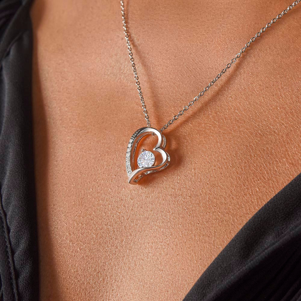 To My Gorgeous Wife - If I Had To Choose - Forever Love Necklace