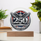 250th United States America - Circle Acrylic Plaque