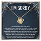 apology gifts for her please forgive me i love you necklace i'm sorry gifts for her sorry card for her gf gifts jewelry box for girlfriend