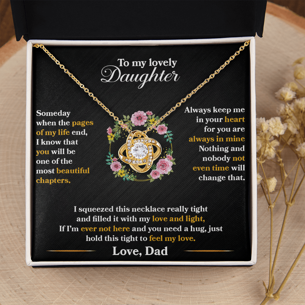 Daughter - Always Keep Me In Your Heart - Love Dad - INCLUDES FREE SHIPPING