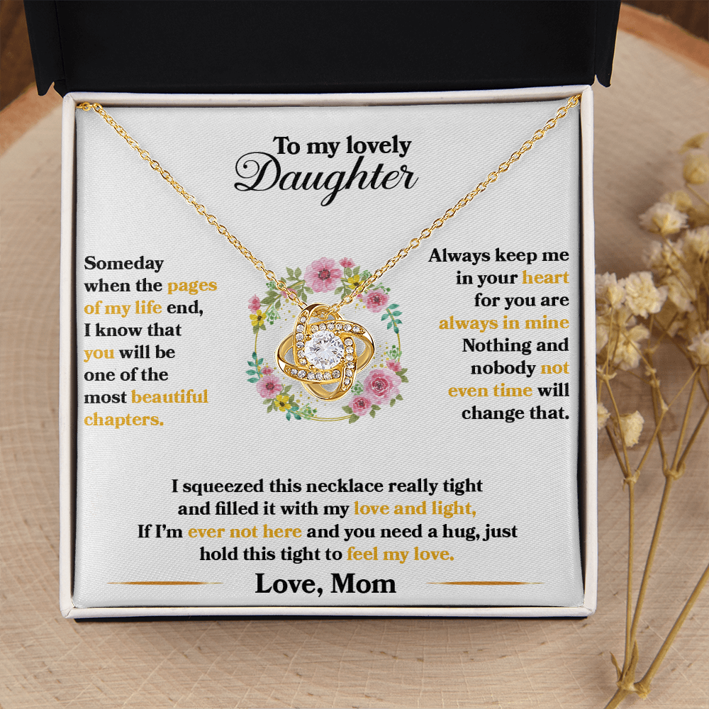 Daughter - Always Keep Me In Your Heart - Love Mom - INCLUDES FREE SHIPPING