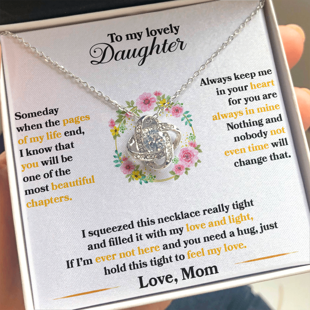 Daughter - Always Keep Me In Your Heart - Love Mom - INCLUDES FREE SHIPPING