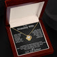To My Stunning Wife - Love Knot Necklace