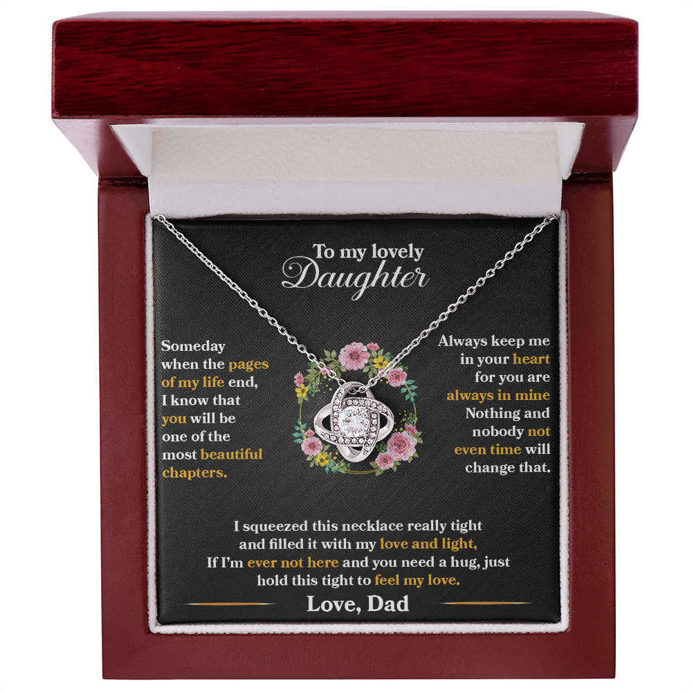 Daughter - Always Keep Me In Your Heart - Love Dad - INCLUDES FREE SHIPPING
