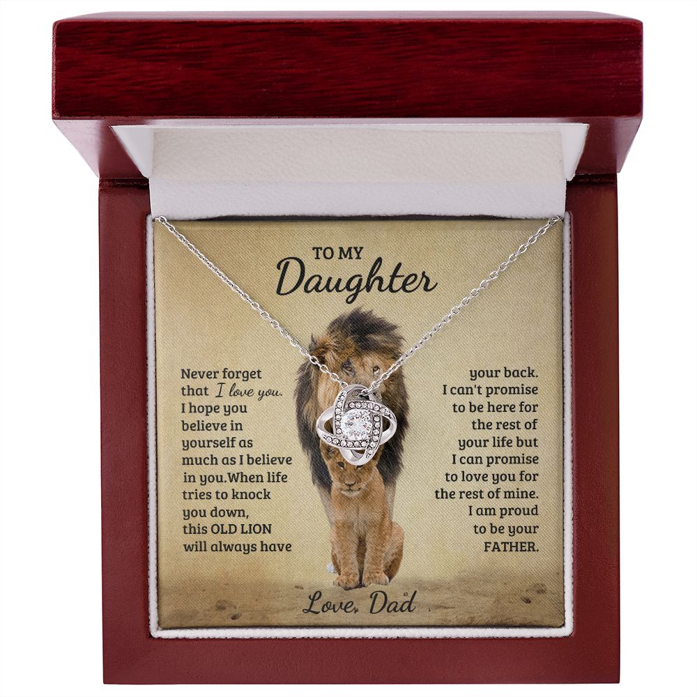 Daughter - Never Forget I Love You - Love Dad - INCLUDES FREE SHIPPING