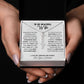 Wife - If I Could Give You One Thing In Life - Vertical Name Necklace