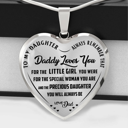 Daddy Loves You - For The Special Woman You Are - INCLUDES FREE SHIPPING